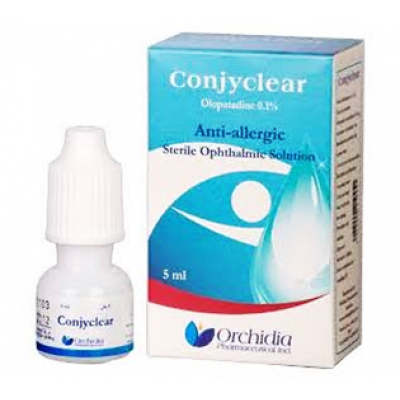 CONJYCLEAR 1 MG / ML ( OLOPATADINE ) OPHTHALMIC SOLUTION 5 ML